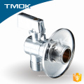 middle east bathroom toilet chromed plated polishing lead free NSF brass stem angle valve in oujia valve TMOK china three way